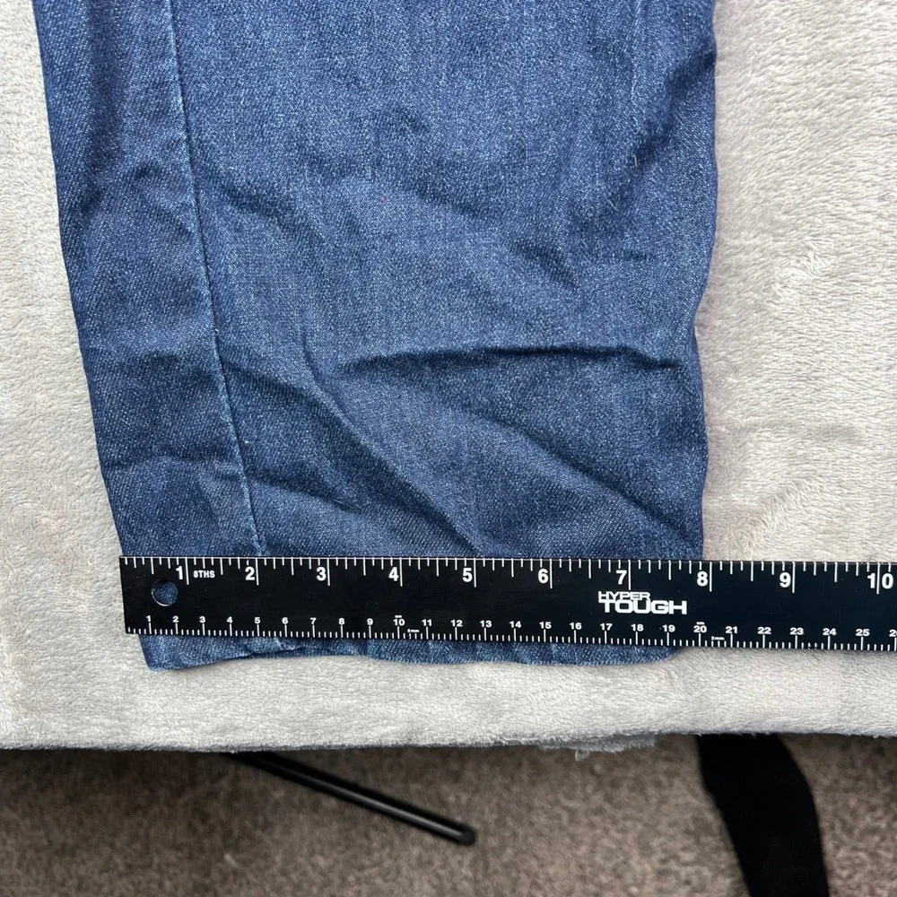 Levi's 505 Regular Fit Jeans Mens 34x34 Fits 34x36‎ Dark Wash Straight Leg Denim